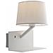 Applique Ciak Bianco Usb 1xe27 23x31x22,5cm - Foto miniatura 1