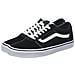 Scarpa Donna Ward Suede Canvas Sneakers Black / white Vn0a3iuniju1.39 Misura Eu 39 - Foto miniatura 1