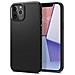 Custodia Compatibile Per Apple Iphone 12 6.1'' Matte Black Liquid Air - Foto miniatura 3