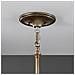 Pendente Cilindrico 1 Luce Soffitto Argento Lucido, E27 - Foto miniatura 4