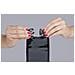 00178171 Custodia a sacchetto Blu custodia per cellulare - Foto miniatura 6