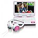 Lettore DVD Portatile DVP-910 PINK Convertibile 9" Rosa  - Foto miniatura 2