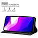 Custodia Compatibile Con Xiaomi Mi 10 Lite In Bruno Caffè - Coperchio Protettiva Con Chiusura Magnetica, Funzione Stand E Tasca Per Le Carte - Foto miniatura 3