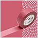 Nastro Adesivo Decorativo A Punti - Rosa - 1,5 Cm X 7 M - Foto miniatura 1