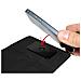Custodia Flip Cover Real Leaher Case Size M Universale Carbon Black - Foto miniatura 3