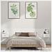 Testiera Per Letto Con Comodini In Legno Multistrato Bianco - Foto miniatura 1