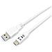 128363 cavo USB 1 m USB 3.2 Gen 1 (3.1 Gen 1) USB A USB C Bianco - Foto miniatura 1