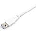 128363 cavo USB 1 m USB 3.2 Gen 1 (3.1 Gen 1) USB A USB C Bianco - Foto miniatura 6