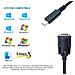 USB-C TO SERIAL (DB9) CABLE M /M1.5M92 - Foto miniatura 6