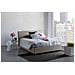 Letto Matrimoniale Azue, Letto Contenitore Con Rivestimento In Tessuto, 100% Made In Italy, Apertura Frontale, Adatto Per Materasso Cm 140x190, Tortora - Foto miniatura 1