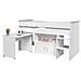 Decorazioni Bianche A Letto Combinato Per Bambini 90 X 200 Cm - Molla Inclusa Inclusa - Foto miniatura 1