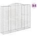 Cesti Gabbioni Ad Arco 4 Pz 300x50x220/240 Cm Ferro Zincato - Foto miniatura 2