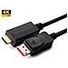 Microconnect Mc-dp-hdmi-2004k Cavo E Adattatore Video 2 M Displayport Nero (4k Displayport 1.4 To Hdmi - 2.0 Cable Suppo - Foto miniatura 2