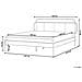 Letto Rattan Boussicourt 160 X 200 Cm Marrone Scuro - Foto miniatura 3