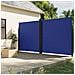 Tenda Da Sole Laterale Retrattile Blu 200x600 Cm - Foto miniatura 1