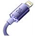 Cavo Di Ricarica E Sincronizzazione Da Lightning A Usb-c 20w Crystal Shine Da 1,2 M, Lavanda - Foto miniatura 5