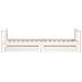 Giroletto Bambini con Cassetti Bianco 80x200cm Massello di Pino - Foto miniatura 4