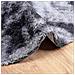 Tappeto Shaggy a Pelo Lungo NAVARRA Grigio Scuro 160x160 cm - Foto miniatura 3