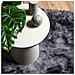 Tappeto Shaggy a Pelo Lungo NAVARRA Grigio Scuro 160x160 cm - Foto miniatura 9