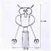 Giocattolo Cinetico Di Equilibrio, Soprammobile Da Scrivania   Gufo - Foto miniatura 2