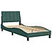 Giroletto senza Materasso Verde Scuro 90x200 cm in Velluto - Foto miniatura 3