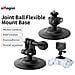 Base Universale Con Testa Sferica Flessibile A Tre Griffe Per Action Cam Dji /gopro /insta360 - Foto miniatura 3