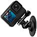 Base Universale Con Testa Sferica Flessibile A Tre Griffe Per Action Cam Dji /gopro /insta360 - Foto miniatura 5