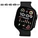 Bracciale In Silicone Ares Splice Per Apple Watch 44-49mm, Nero - Foto miniatura 2