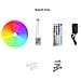 Striscia Led Neon Rgb 5m Con Sincronizzazione Musicale Bluetooth E Telecomando 44 Tasti - Foto miniatura 1