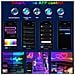Striscia Led Neon Rgb 5m Con Sincronizzazione Musicale Bluetooth E Telecomando 44 Tasti - Foto miniatura 2
