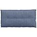 Cuscino per Schiena Blu 100 x 50 cm Tessuto in Cords - Foto miniatura 6