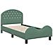Struttura letto bambini con testata Verde Mare 80 x 160 cm - Foto miniatura 4