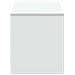 Mobile TV con led Bianco 140 x 34 x 40 cm Legno multistrato - Foto miniatura 6