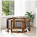 Cancello per cani con supporti 6 pcs Rovere Fumo 80 x 80 cm - Foto miniatura 2