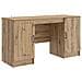 Scrivania con lo scaffale Rovere Artigianale 142,5 x 50 x 75 cm - Foto miniatura 1