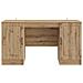 Scrivania con lo scaffale Rovere Artigianale 142,5 x 50 x 75 cm - Foto miniatura 4