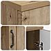 Scrivania con lo scaffale Rovere Artigianale 142,5 x 50 x 75 cm - Foto miniatura 7