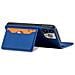 Portafoglio Magnetico Per Carte Iphone 13 Pro Max Custodia Porta Carte Blu - Foto miniatura 4