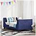Struttura letto bambini con testata Blu Polizia 80 x 160 cm - Foto miniatura 2