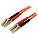 Cavo patch duplex in fibra multimodale 50/125 15 m LC / LC - LSZH - Foto miniatura 1