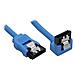 Cavo SATA III angolo 90 Gradi 30cm - Blu - Foto miniatura 1