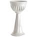 Vaso Colonna Calice Alba Diametro 43cm Colore Grigio - Foto miniatura 2