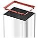 Pattumiera Big-box Swing Taglia L 35 L Acciaio Inox 0840-111 - Foto miniatura 4