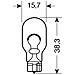 Cp. lamp. W16w Blu-xe - Foto miniatura 7