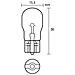 Cp. lamp. W16w Blu-xe - Foto miniatura 4