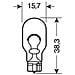 Cp. lamp. W16w Blu-xe - Foto miniatura 2