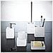22150510 - Dispenser Per Sapone Brick, Colore: Nero - Foto miniatura 2