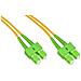 ver Cavo Fibra Ottica Apc Sc A Apc Sc Singlemode Duplex Mt. 2 - Foto miniatura 4