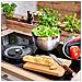 Centrifuga per Insalata con Coperchio 5.4 L Colore Argento - Foto miniatura 4