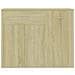 Credenza Rovere Sonoma 88x30x70 cm in Legno Multistrato - Foto miniatura 5